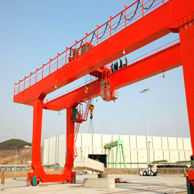 Double Cantilever 5 - 40m 20t Double Beam Gantry Crane U Type