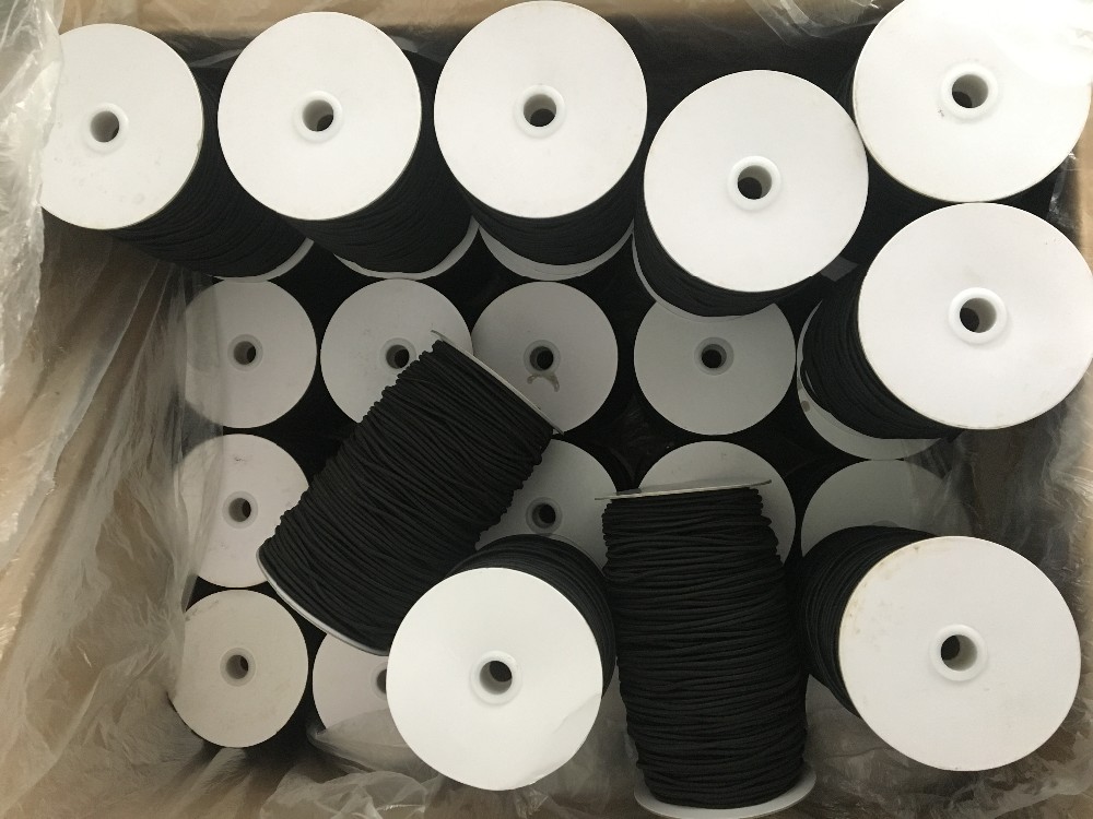Soft Woven Nylon Cord Metal Tips Drawcords For Clothing Hoodie Jacquard Trouser