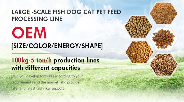110V/220V/380V/415V/440V Popular Pet Food Making Machine for Food Beverage Plant