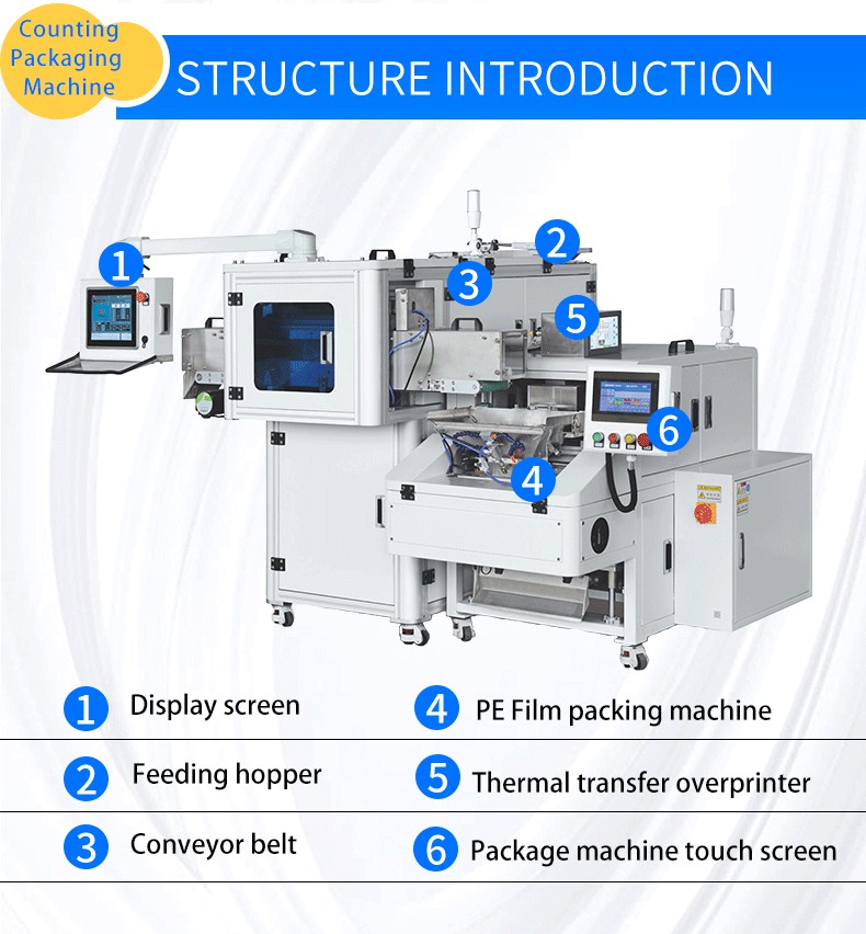 Automatic Bag Forming Filling Sealing Machine Reducing Damage to Precision Parts