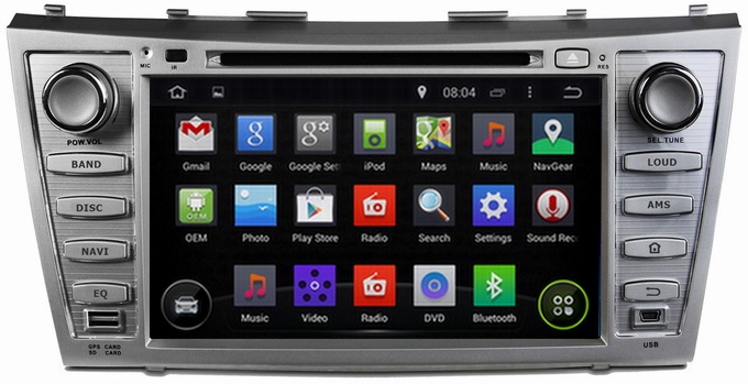 Ouchuangbo Car Radio DVD Player for Toyota Camry 2007-2011 3G Wifi Bluetooth USB Android 4.4 System OCB-8006D