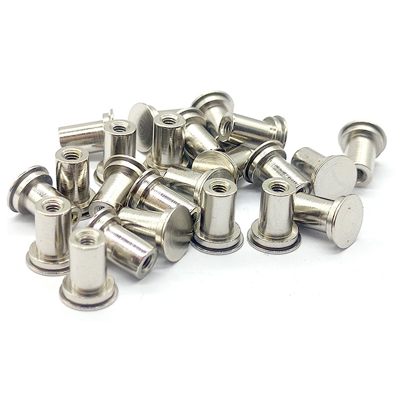 Stainless Steel Flat Head Rivets Semi Tubular Pan Head Rivets Anodized