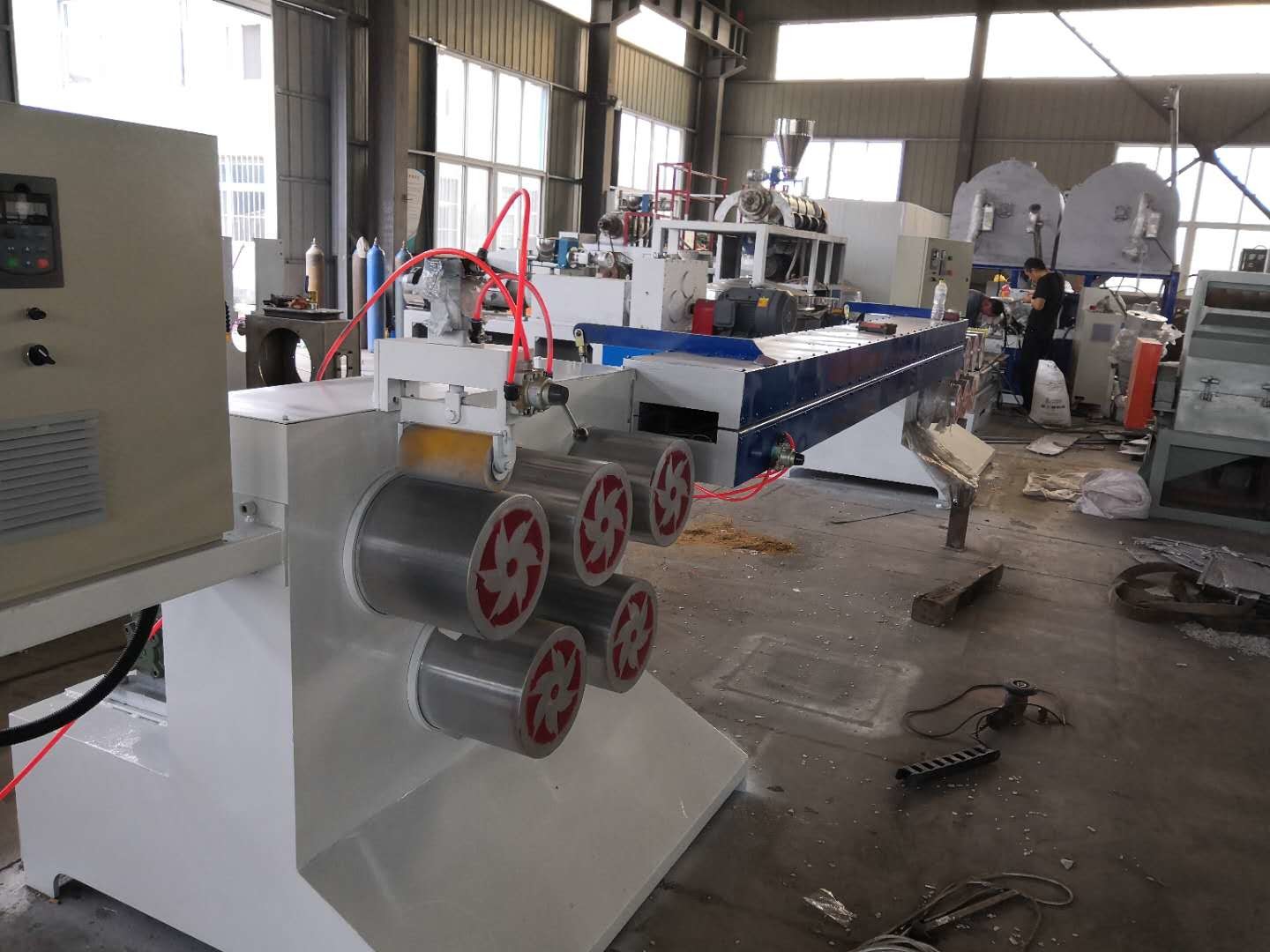 High Durability Plastic Strap Making Machine Environmental Friendly FSJ-65