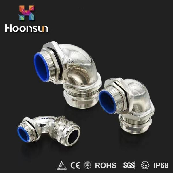 Durable 90° Degree Hose Fitting Right Angle Tube Connector Male Threaded Brass