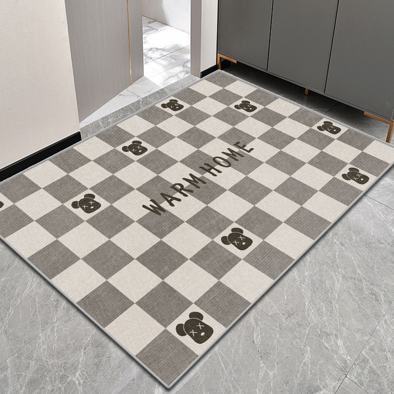 2024 Mat Luxury Logo Personalized Door Mat with Cushioned Design and Customized Color