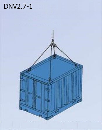 DNV 2.7-1 Standard Steel Wire Rope Sling 5 Legs Lifting Eye Type Reversed Eye for Offshore Container Sale