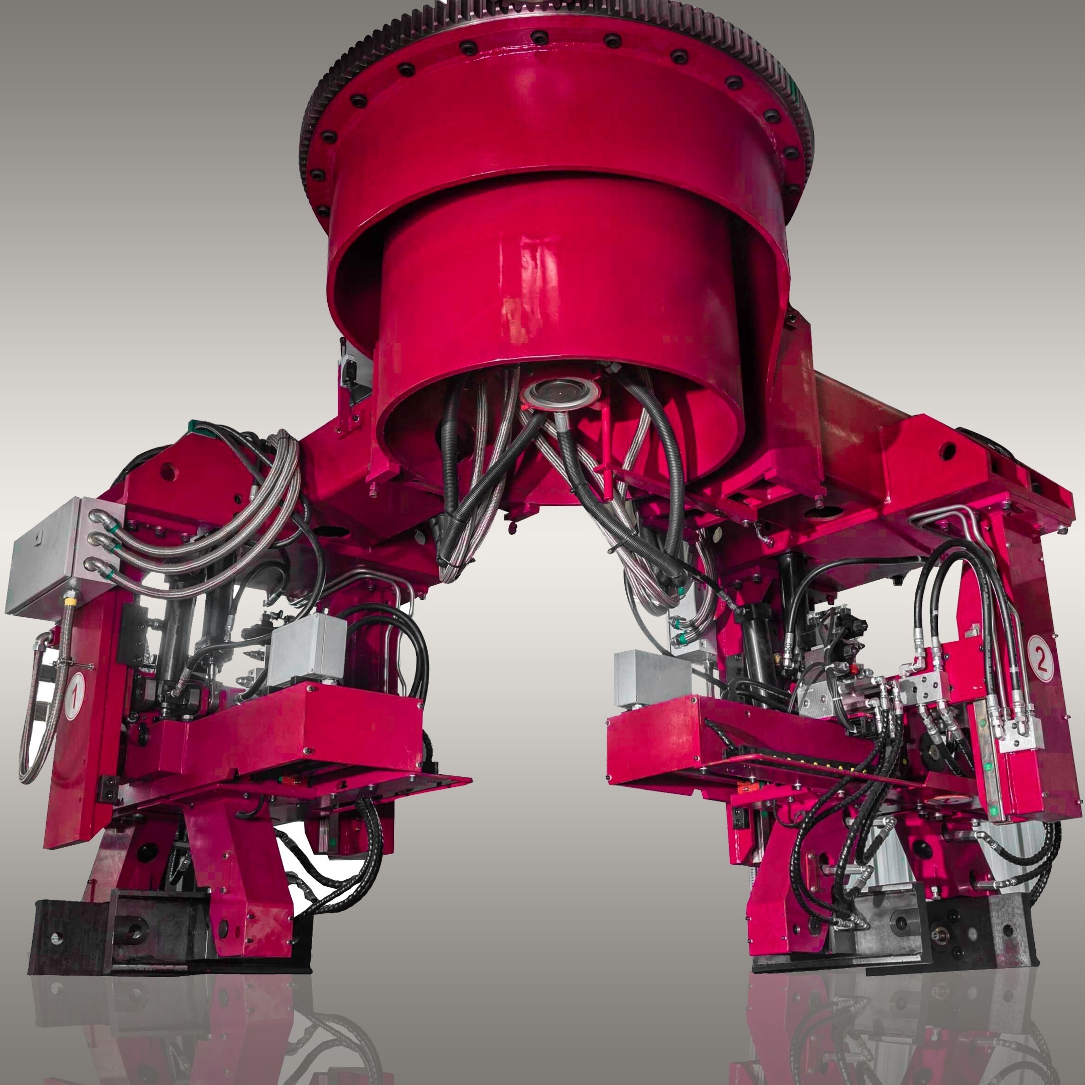 Metal LPDC Machine Automatic Low Pressure Die Casting Machine For Brass Faucet