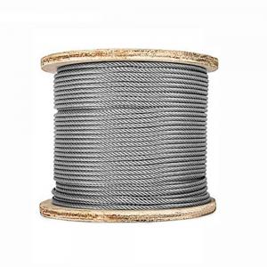  Non-Alloy Stainless Steel ACSR ASTM A475 1X19 Strand Galvanized Steel Strand Stay Wire for Overhead Conductor Manufactures