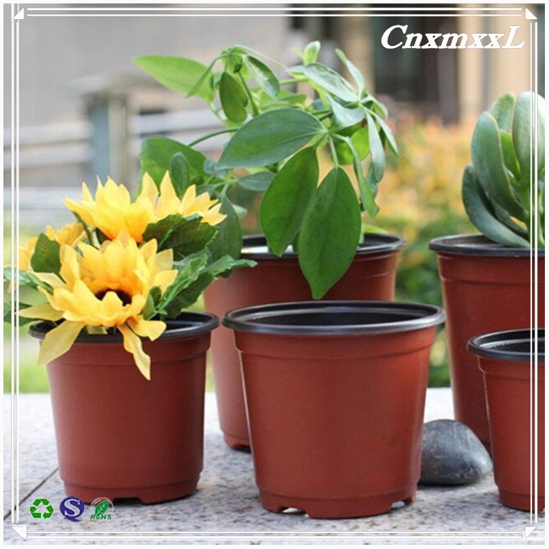 Multifunctional planting plastic pot forms for plant pots
