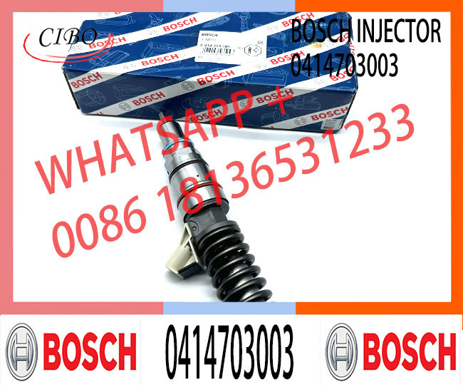 remanufactured Detroit Diesel Series 60 14.0L Rebuilt Unit Fuel Injector 0414703003 for BOSCH inyector