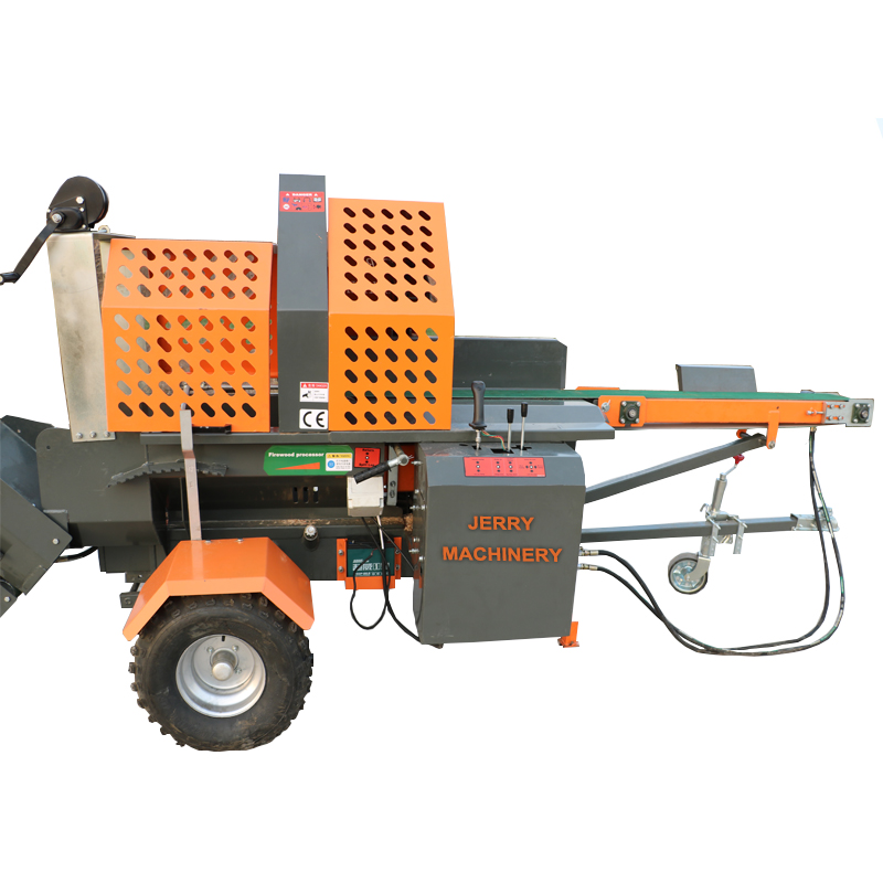 Firewood Processing Made Easy with this Gasoline Firewood Splitter