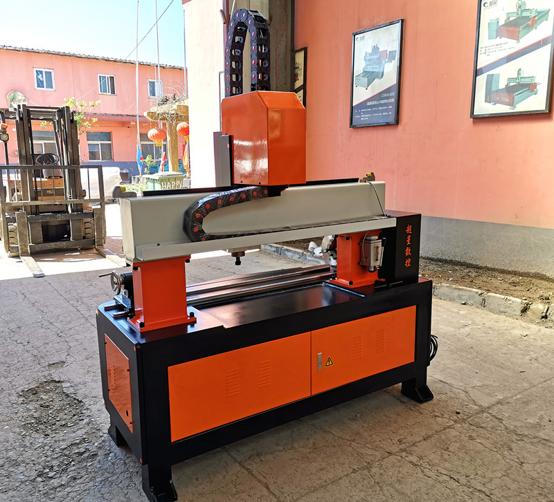 3D 4 Axis Rotary Cylinder Engraving Wood CNC Router Machine For Handicraft Making