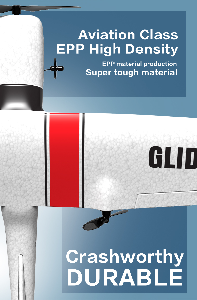 2.4G EPP Remote Control RC Airplane RTF RC Airplane Fixed Wing Built In Gyro Kit