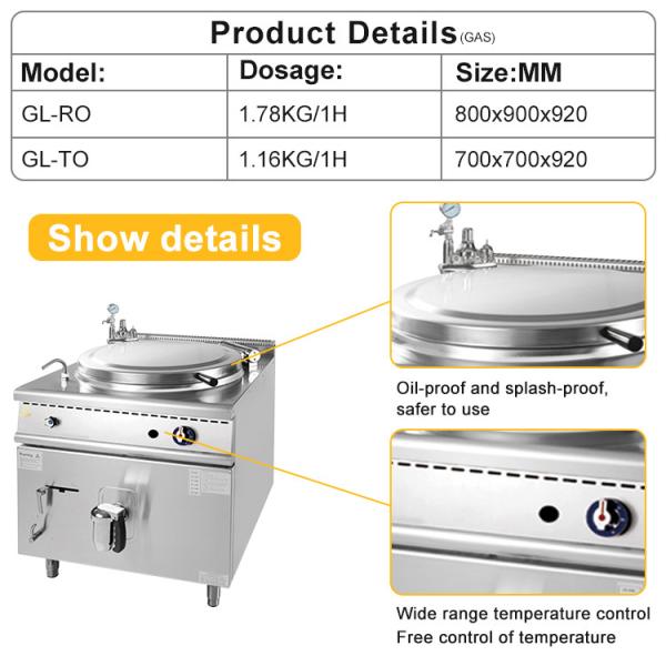 Temperature Control Commercial Bakery Kitchen Equipment for Restaurant/Hotel