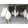 Buy cheap Origami Style Shop Window Decoratio Custom Life Size Fiberglass Horse Head from wholesalers