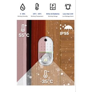 Electronic Digital Deadbolt Smart Lock APP Management System