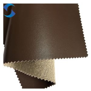  Embossed Pattern PVC Leather Fabric Artificial 25~50M/Roll 75gsm For Upholstery Manufactures