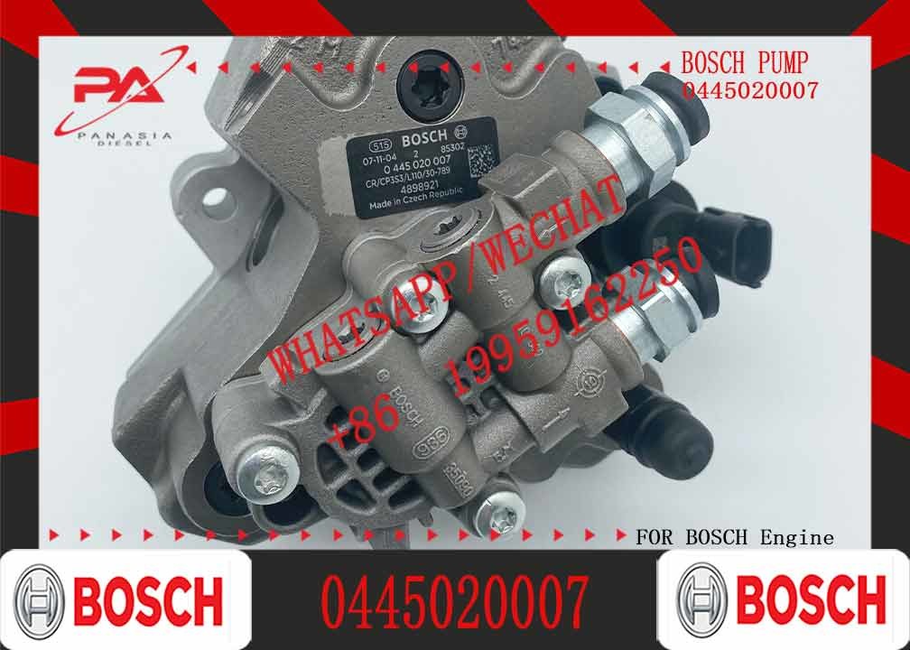 High Pressure Common Rail Fuel Injection Pump 0445020007 Fuel Injection Pump For Iveco