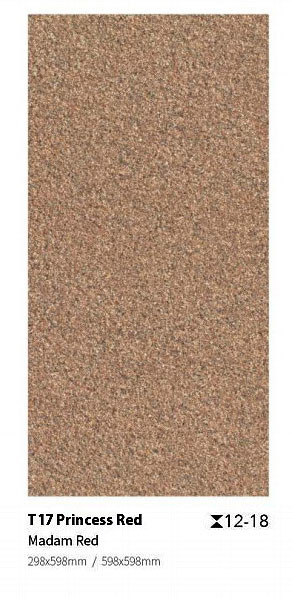 ISO9001 Red 400x400x30mm Floor Paving Tile For Courtyard