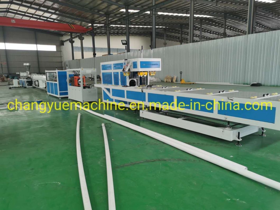 PVC Water Drainage Pipe Extrusion Production Line / Making Machine