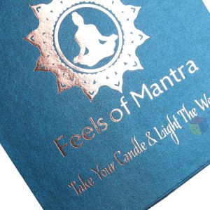 Custom Logo Rigid Cardboard Sliding Drawer Jars Scented Paper Candle Gift Box