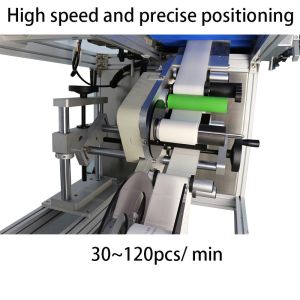 Wood Packaging Material Square Bottle Label Applicator for Flat Surfaces and