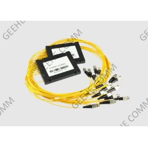 1×8 Single Mode Fiber Splitter PLC Splitter With FC UPC Connector