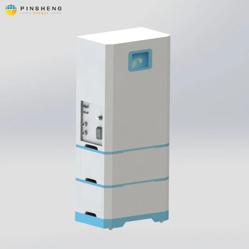 Stacked High Voltage Solar Lifepo4 Lithium Battery Cabinet All In One Lithium Batteries Inverter Storage