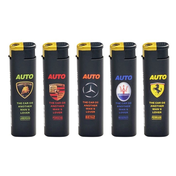 Solid Color Torch Lighters Jet Flame Windproof