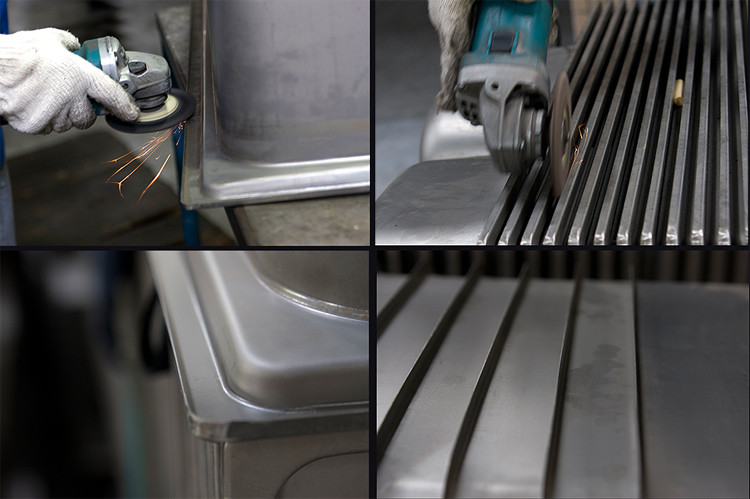 Electroplated Rectangular Stainless Steel Single Bowl Sink Non Porous Corrosion