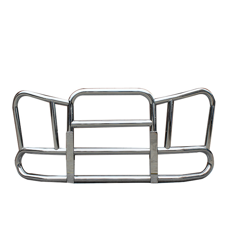 OEM Manufacturer Wholesale 304 Stainless Steel Bumper Deer Guard For Kenworth Peterbilt