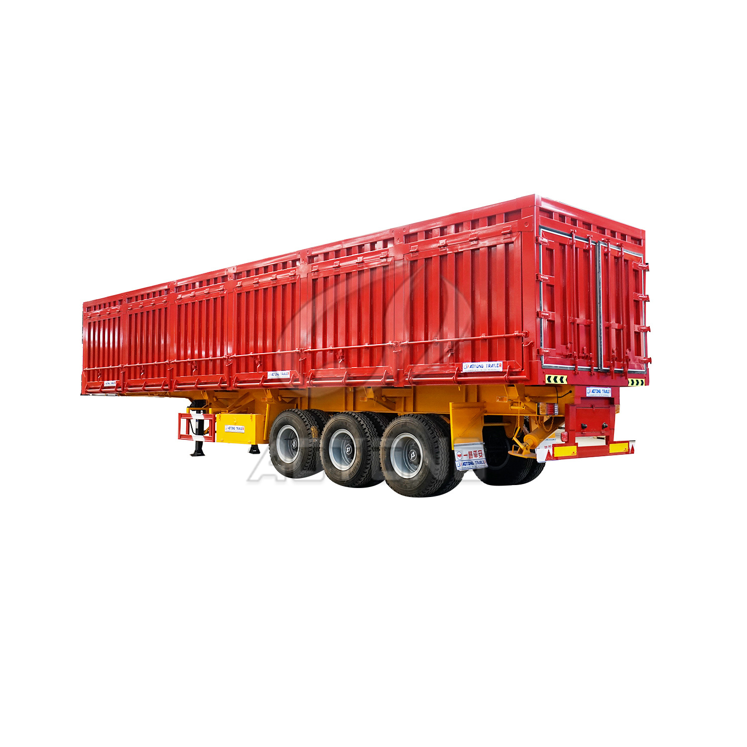 40 Tons Max Payload 13 Ton Axle Enclosed Dry Wing Van Semi Trailer for Express Logistics