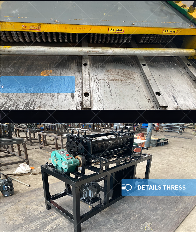 Advanced Automatic Copper Pipe Removal Machine for Radiator Aluminum Copper Separation