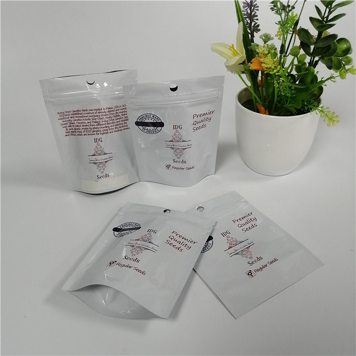Durable Herbal Incense Packaging k Plastic Bags Mylar Weed Stand Up Pouches