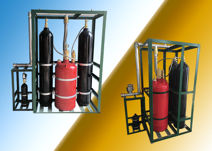 Non Conductive DC24V 1A 4.2MPa FM200 Piston Flow System