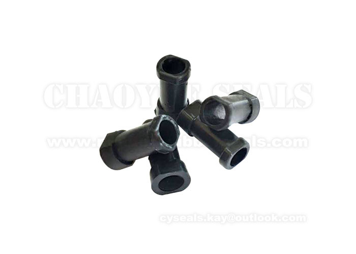 IDN 9 mm x 27 mm Length Oil and Acid Resistance FKM Rubber Tube Hose 