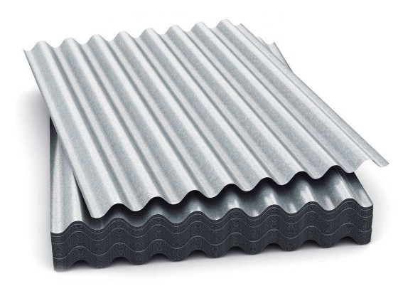 Galvanized Corrugated Sheet Panels Wave Tiles Curved Corrugated Metal Roof Panels Z70 0.35mm g550 structural grad