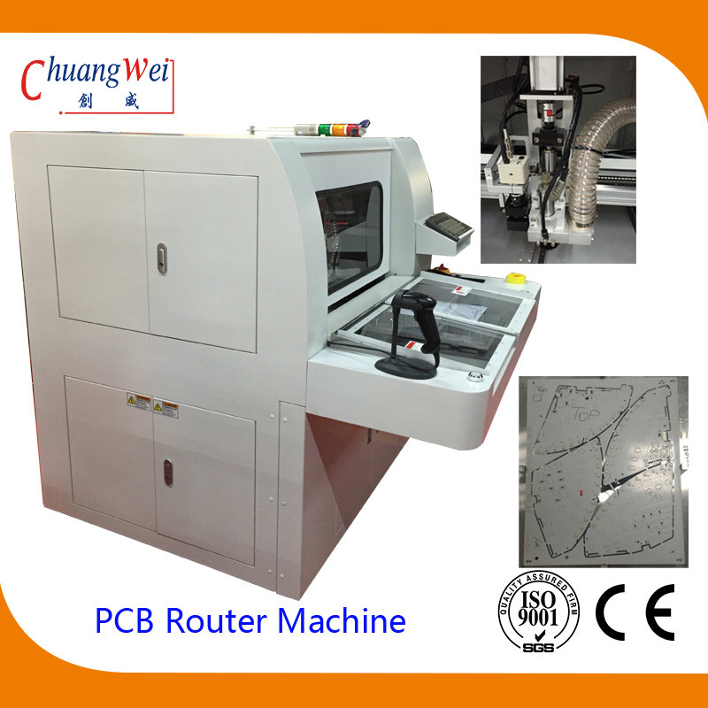  FR1 FR4 MCPCB 0.5-3.5mm PCB Router Machine With KAVO Spindle 60000RPM Manufactures