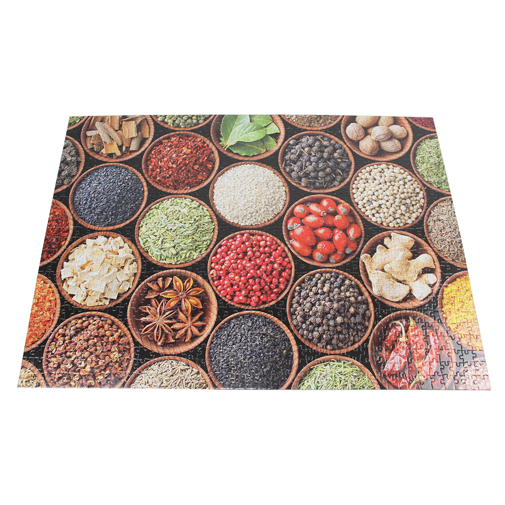 Wholesale Custom Sublimation 1000pcs Cartoon Paper Jigsaw Puzzle for Children Adults