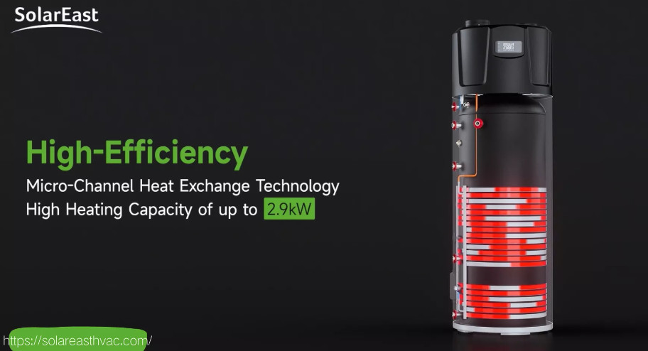 Environmentally Friendly 200L/250L/300L R290 Heat Pump Water Heaters for Domestic Use