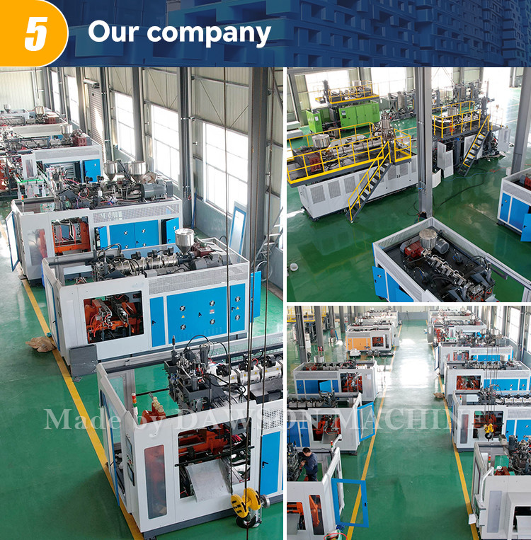 Automatic Pallet Plastic Blow Molding Machine for Making Plastic Pallet