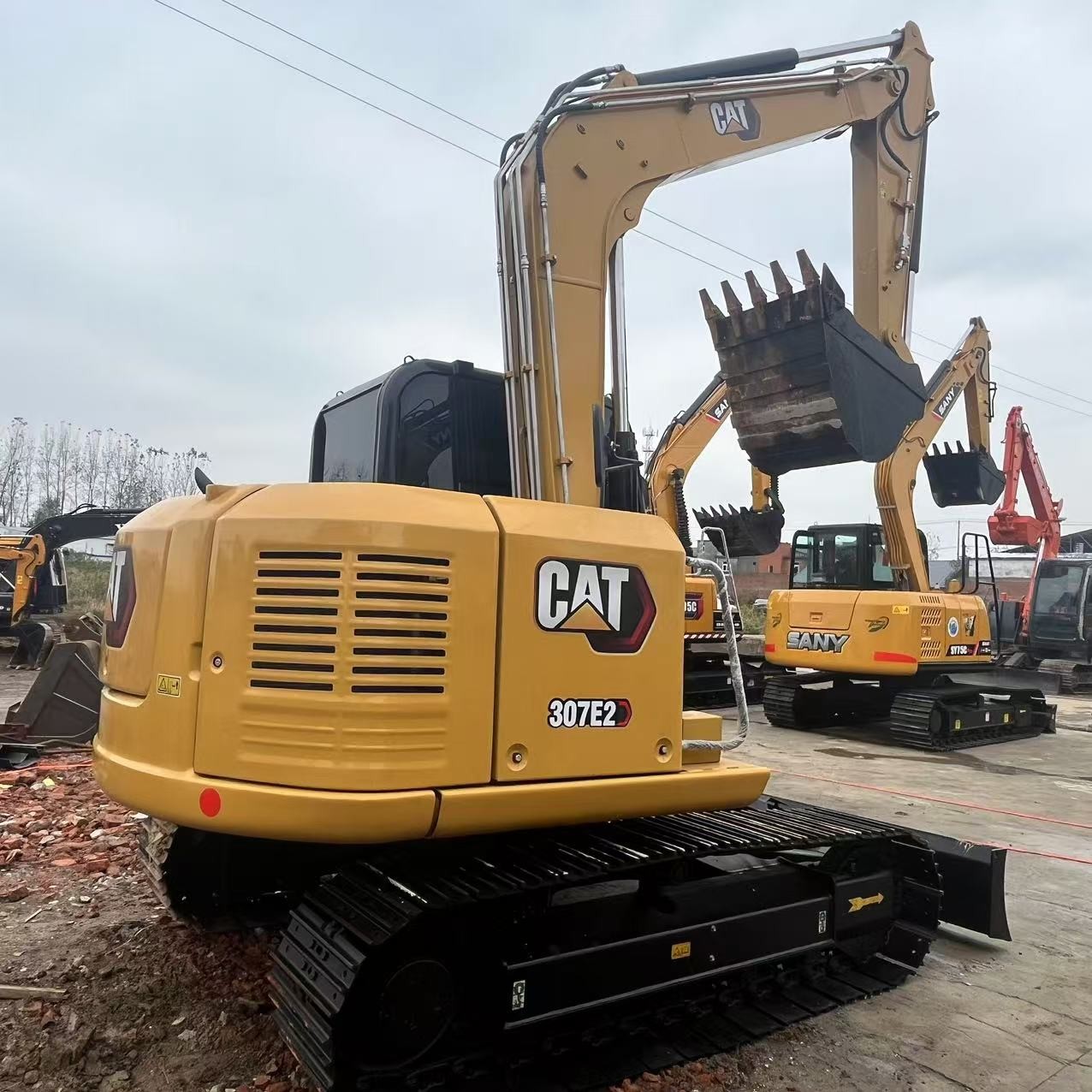 New Type Low Hours 7ton Used cat Excavator Caterpillar For Sale Hydraulic Crawler Excavator CAT307E2