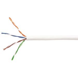 China Copper Ethernet Lan Cat5e UTP 4 Pair 24 AWG Bare copper Network Cable 1000 Ft in pull box on sale