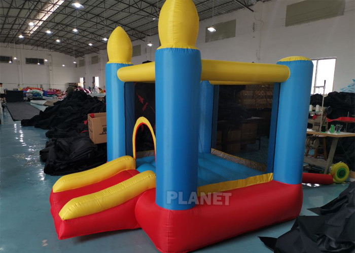 Home Backyard Kids Mini Jumping Slide Bouncer Combo Inflatable Bounce House Jumping Bouncy Castle
