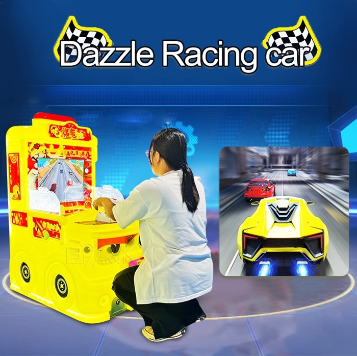 80W Coin Operated Car Baby Racing - Whirlwind Car God Racing Game Machine