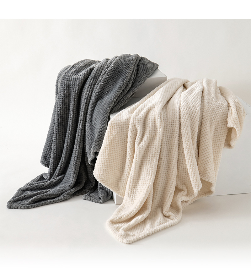 Stylish Solid Colors Knitted for a Clean and Contemporary Living Room Home