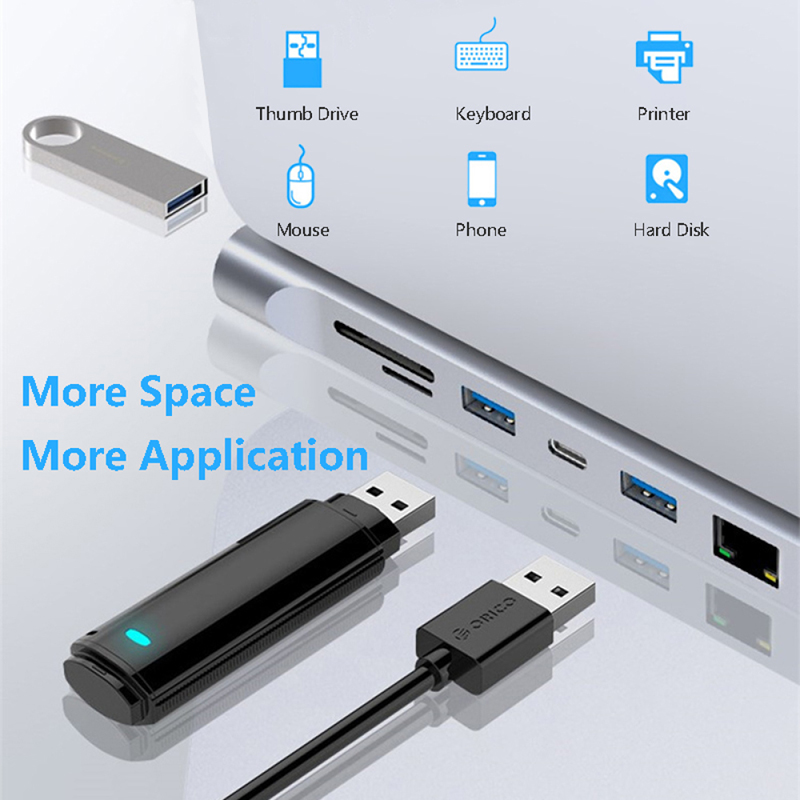 Enhanced Connectivity 12 In 1 USB C Type-C Hub Multiport Dock Station With Dual HDMI