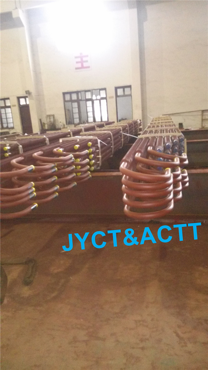 Steel / Alloy Steam Boiler Sprial Fin Tubes With 5-30mm Fin Height 0.8-3mm Fin Thick