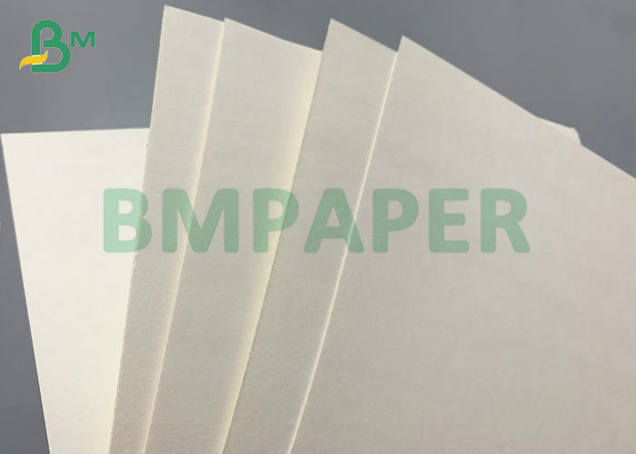 0.9mm 1.6mm White Bleached Coaster Board Well Absorbent 787mm 889mm Roll