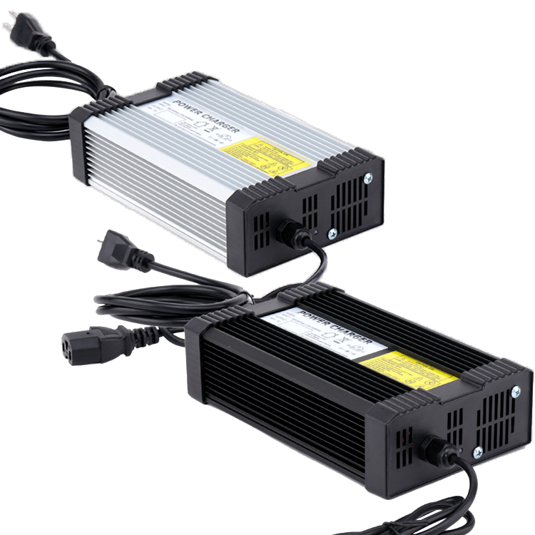 Aluminum Housing 54.6V Scooter Moped Battery Charger